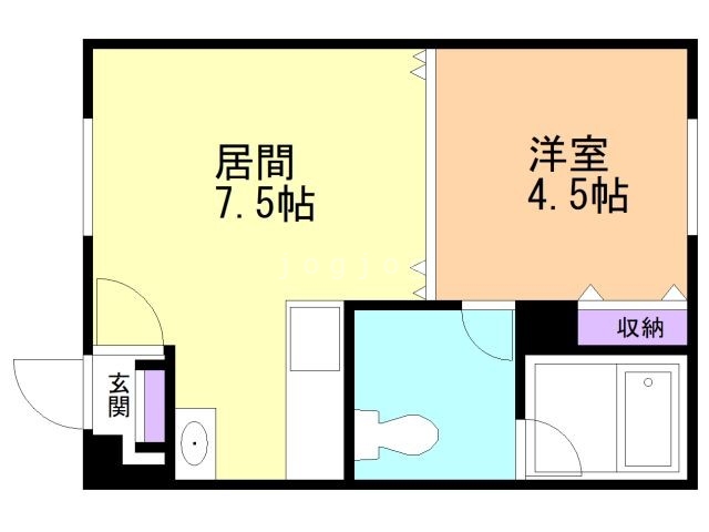 メゾン０１０の間取り