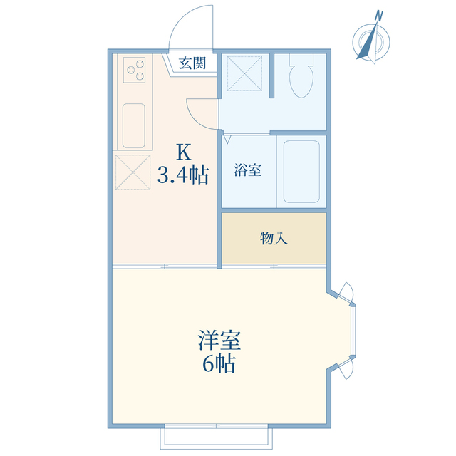 アーバンハイツ町田の間取り