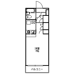 シティハイツ南大通りの間取り