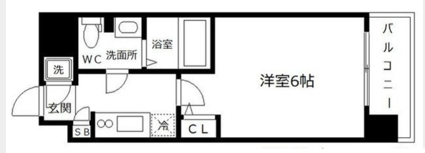 エスリード梅田グランノースの間取り