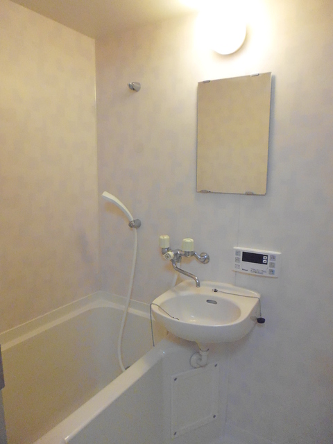 バス・シャワールーム　洗面ボウル付きです