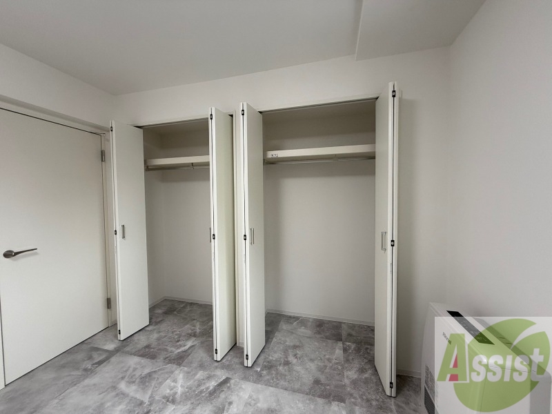 収納　収納もバッチリあるのでお部屋が片付きますよ！