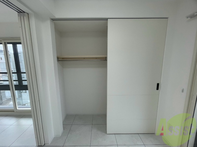 収納　クローゼットがありました。お洋服や荷物はここへ