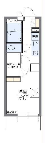 レオパレスＰＩＮＥの間取り