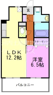 アルトカッシーナの間取り