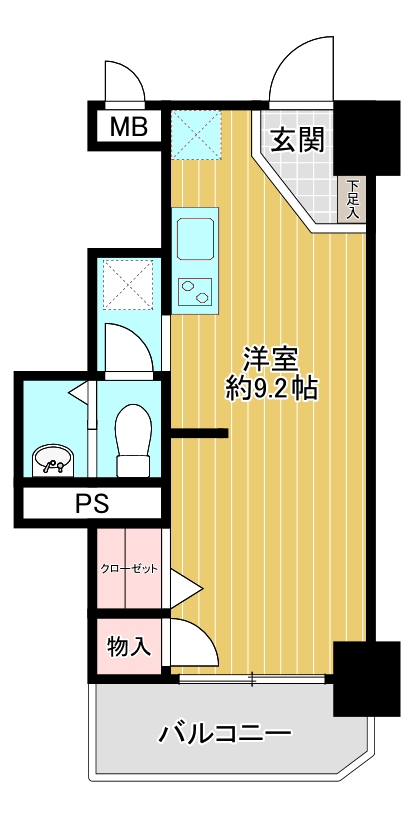 スカイラーク蕨の間取り