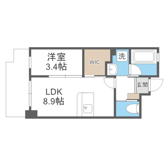 ロイヤルライン周船寺の間取り