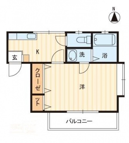 上之町グリーンハイツの間取り