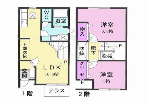 フィオーレIIの間取り