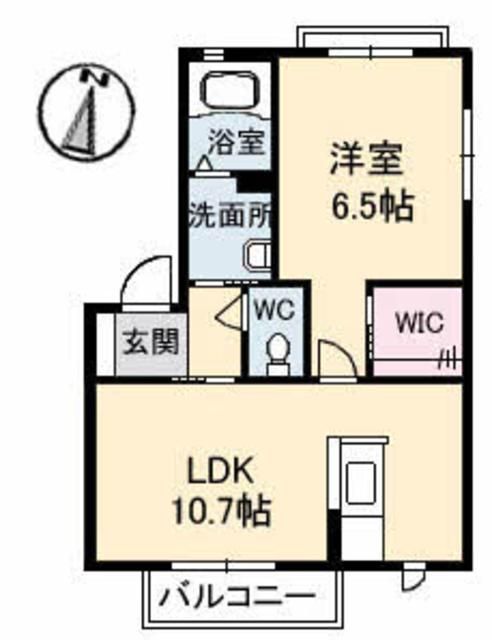 第８ダイカクハイツの間取り