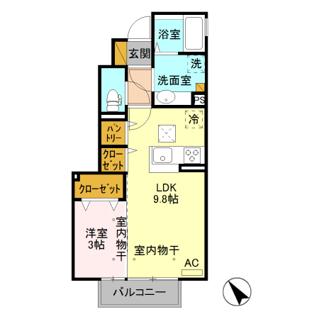 リドレーノア2の間取り