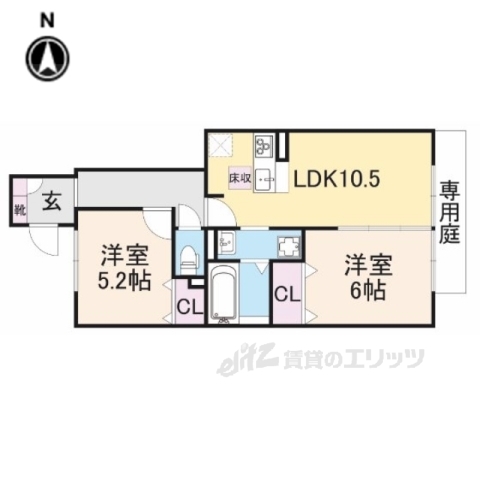 アルトピアーノの間取り