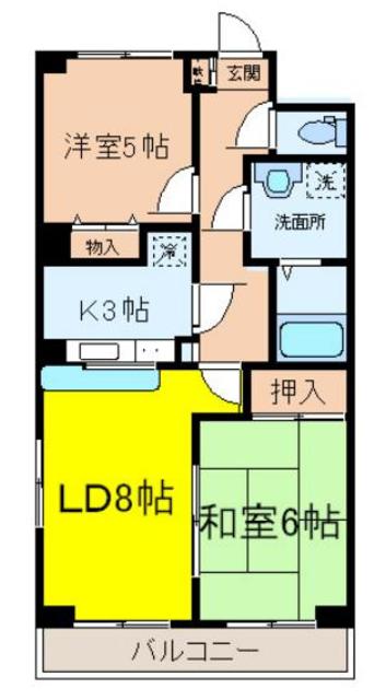 カーディナンス永山の間取り