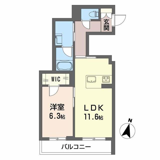 ル　コトー学園前の間取り