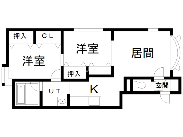 チェリー１０・４の間取り