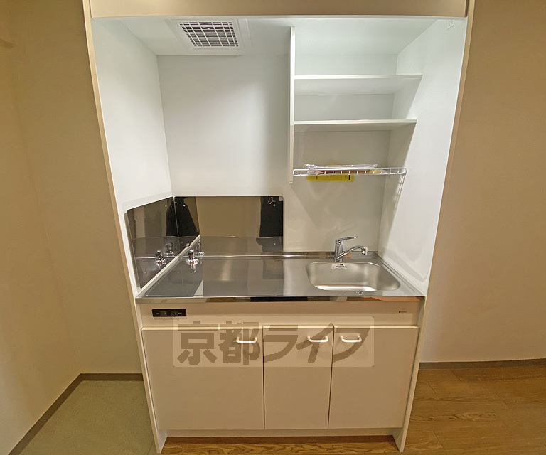 キッチン　ガスコンロ設置可