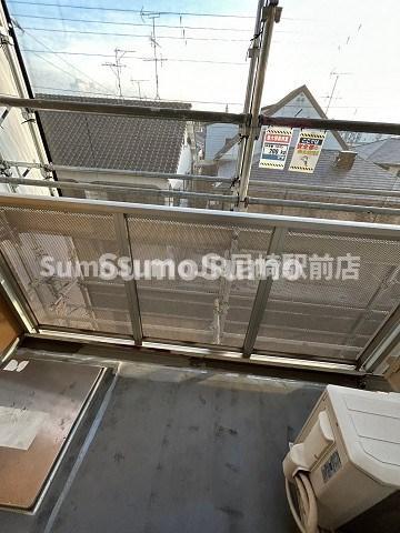 バルコニー　バルコニーがあります