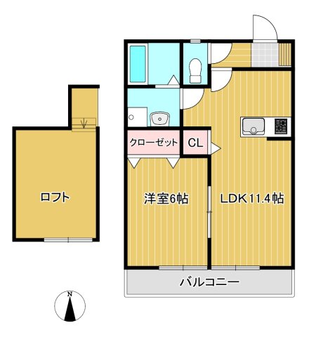 ファーデンベルク八町牟田の間取り