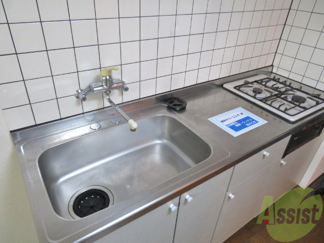 キッチン　キッチンです。調理スペースがあってとっても嬉しい。