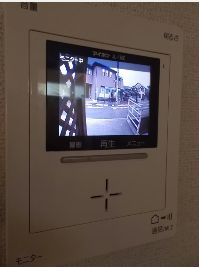 セキュリティ　カメラ付インターホン