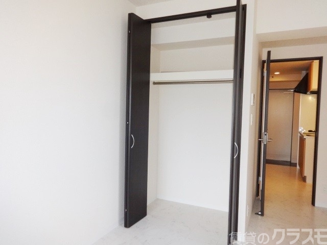 収納　クローゼット付きです。