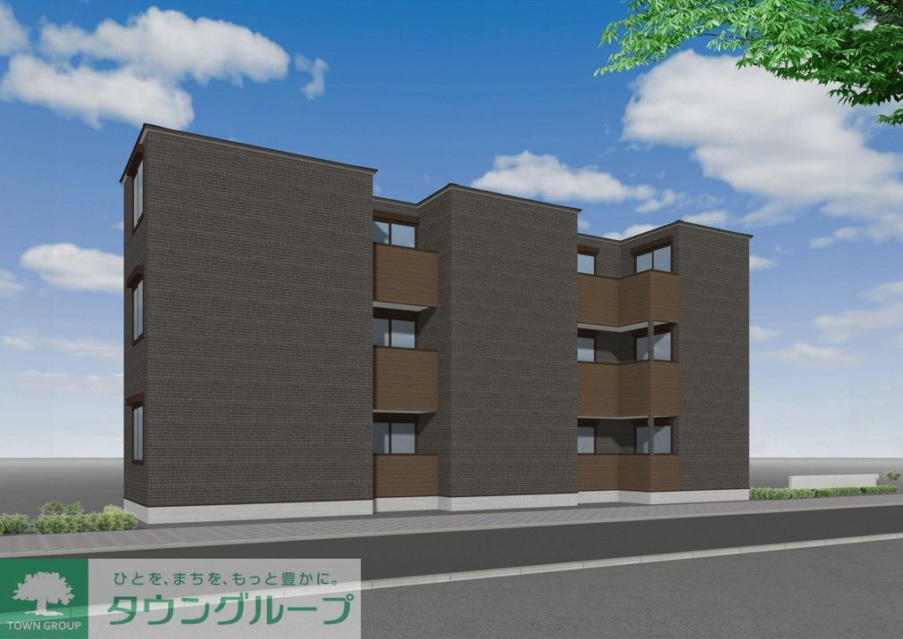 建物外観　※外観パース