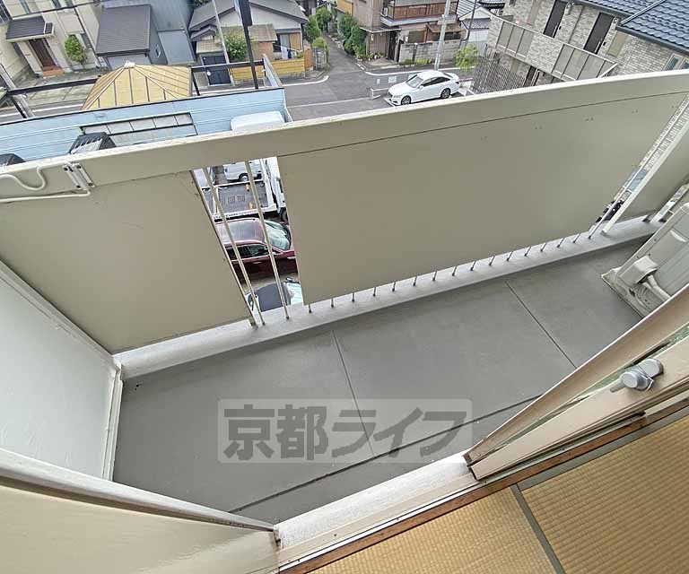 バルコニー　東向きバルコニーです。