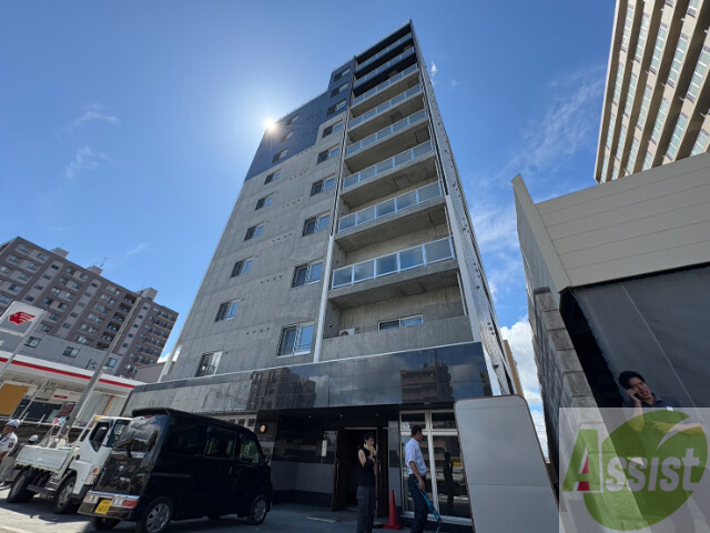 建物外観　豊平区月寒中央通「サンコート月寒中央通」