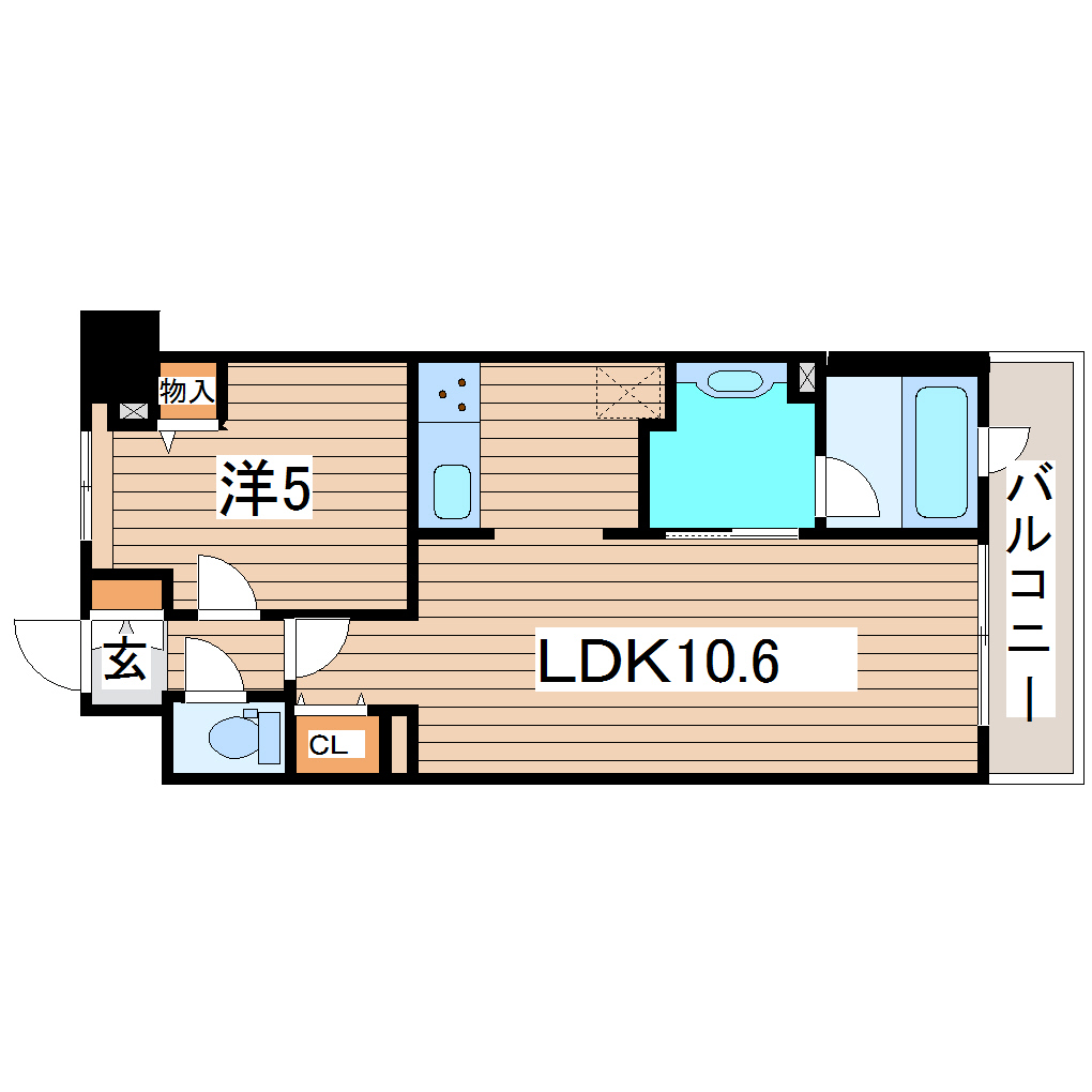 グレイスコート・アイエスの間取り
