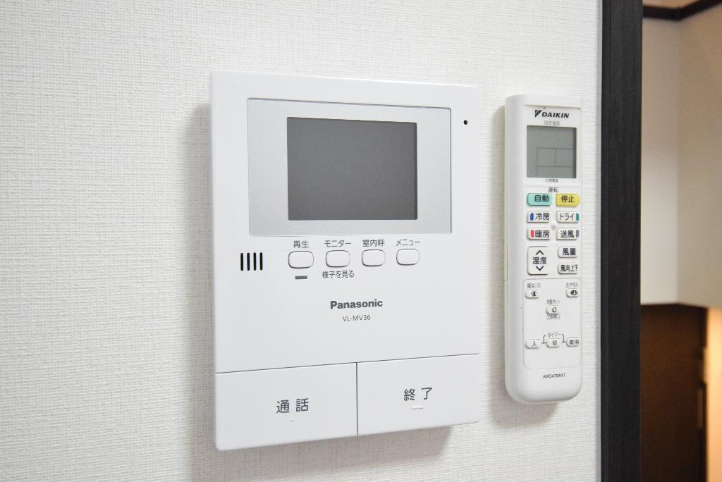 セキュリティ　カメラ付インターホン