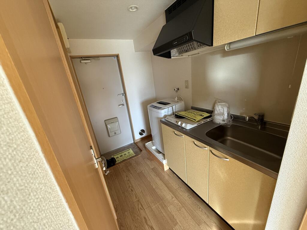 玉島長尾ハイツAのキッチン写真