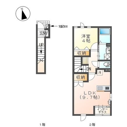 ディアベルジュIIの間取り