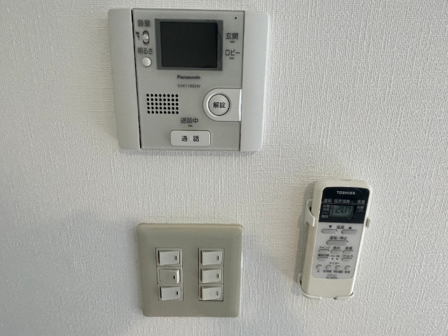 セキュリティ　同じ建物の別のお部屋の写真です。