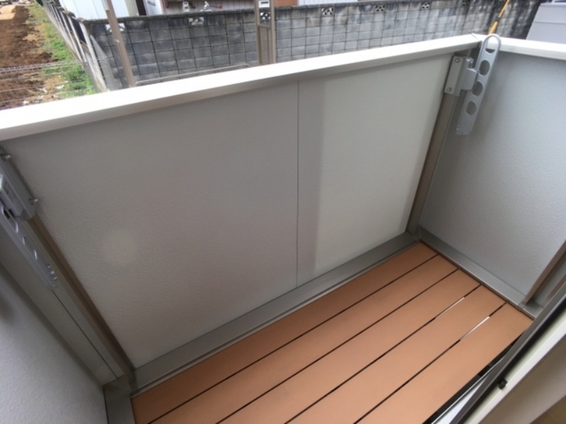 バルコニー　図面と現状に相違がある場合には現状を優先