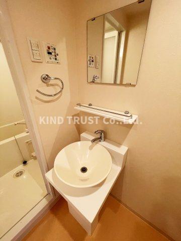 洗面設備　洗面所です