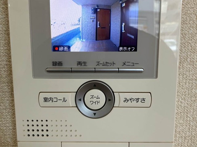 セキュリティ　防犯対策に有効なカメラ付きインターホン！録画機能が付いている