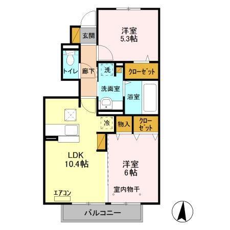 プランドールの間取り