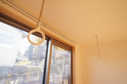 その他設備　雨天時や花粉の時期に洗濯物の心配がいらない室内物干し付