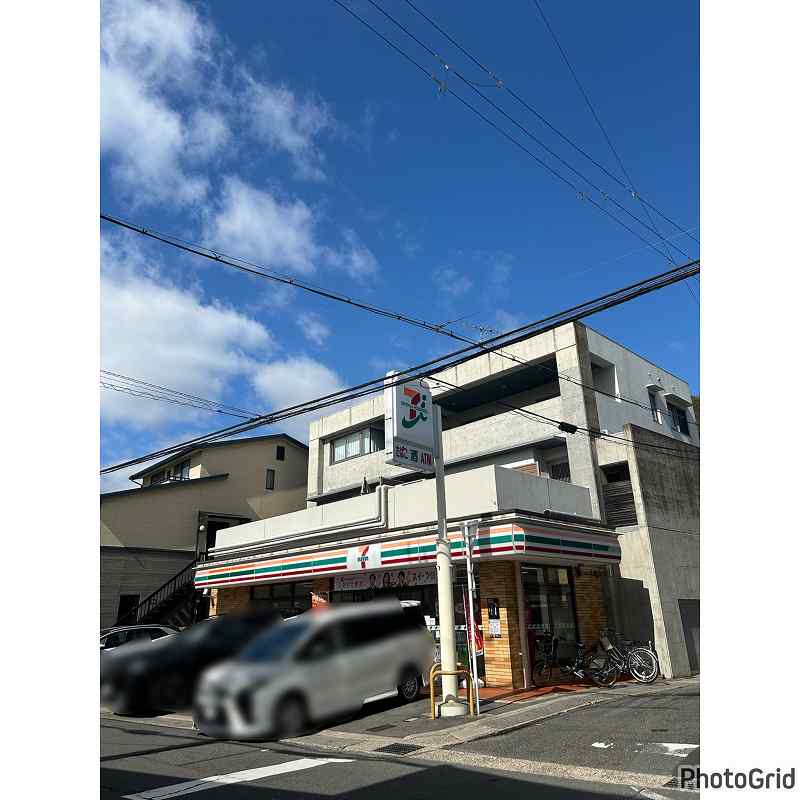 コンビニ　セブンイレブン 京阪四宮駅東店（コンビニ）まで465m