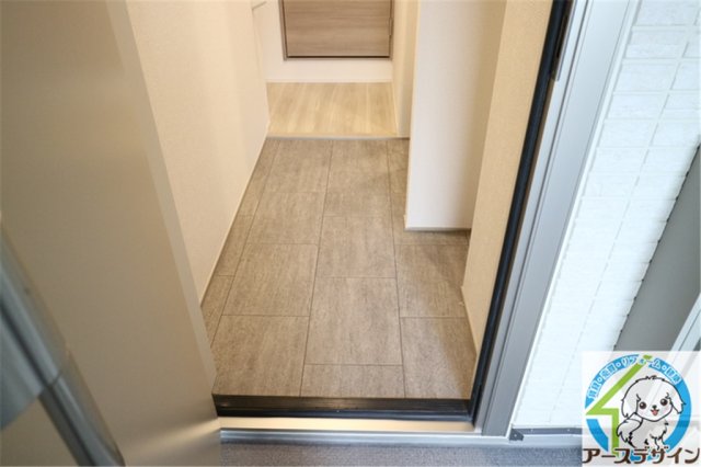 玄関　パース写真