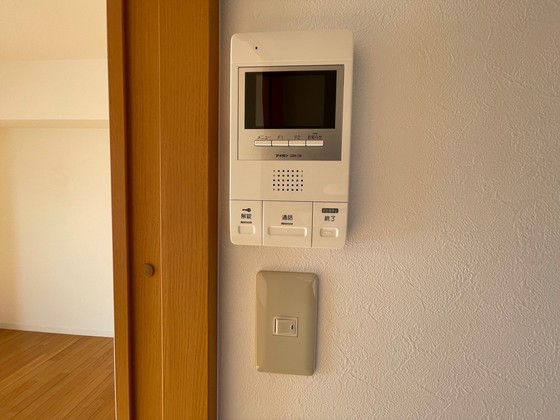 セキュリティ　※別部屋の写真です