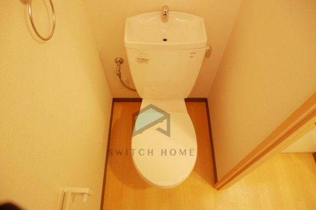 トイレ　ゆったりとした空間のトイレです