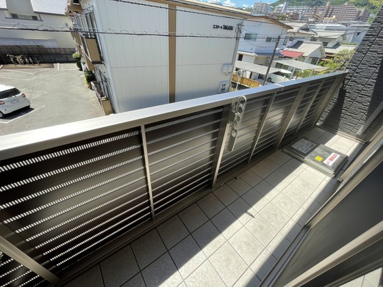 バルコニー　※別部屋の写真です