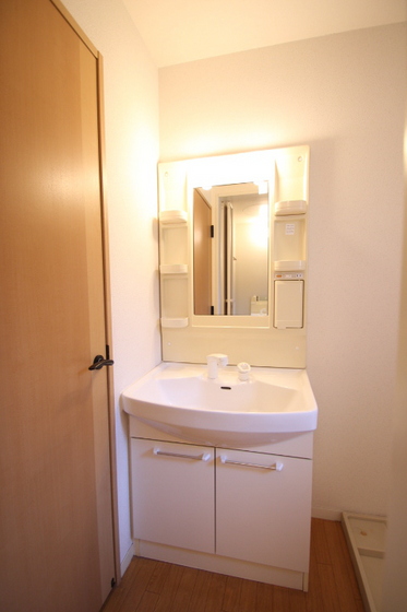 洗面設備　他号室のお写真です