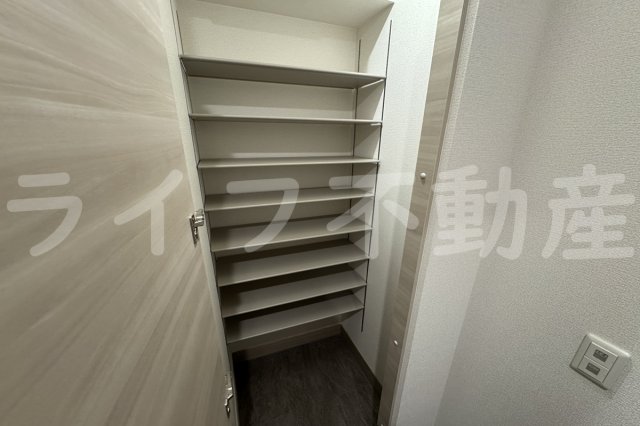 収納　ちょっとした収納スペースも充実しています