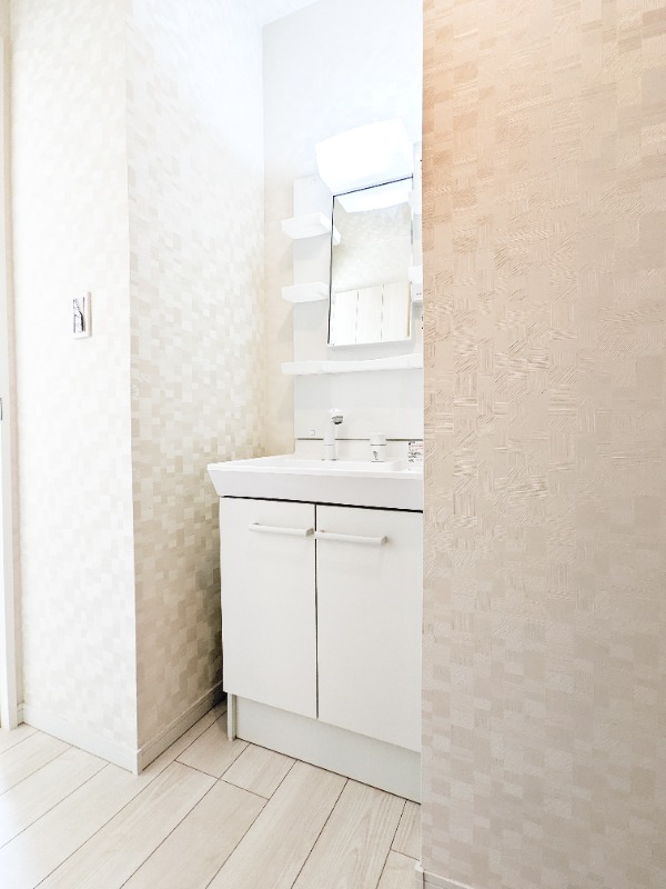 洗面設備　図面と現状に相違がある場合には現状を優先