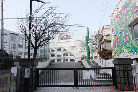 中学校　文京区立第八中学校（中学校）まで709m
