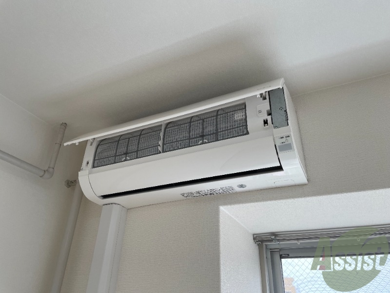 その他設備　エアコンが付いているので夏も冬も快適ですね～