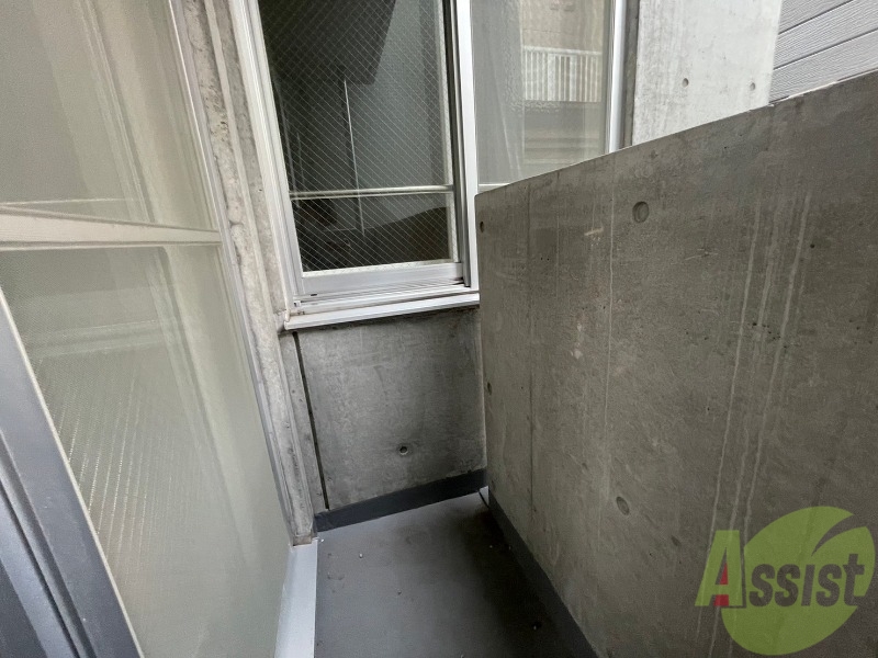 バルコニー　バルコニーです。洗濯物を干したり一息ついたりできますね！