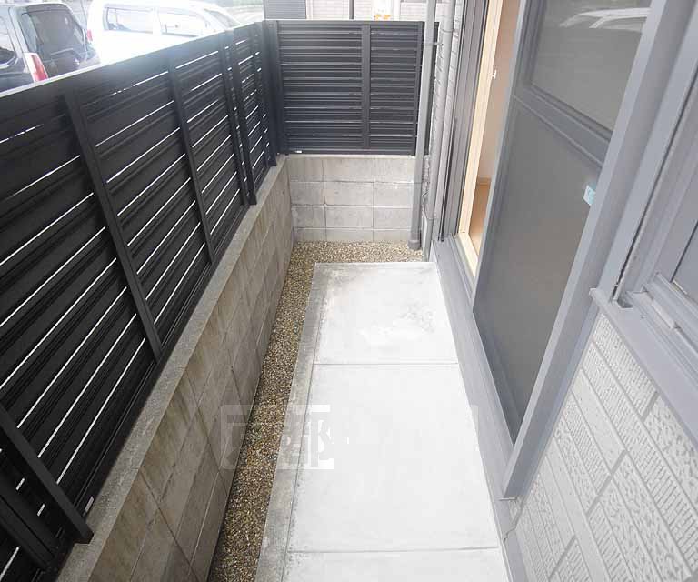 バルコニー　目隠しもあります